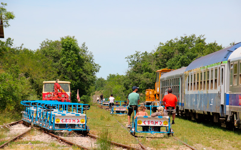 Vélo Rail du Larzac