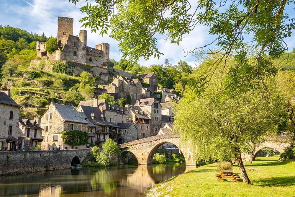 Belcastel one of the most beautiful villages in France