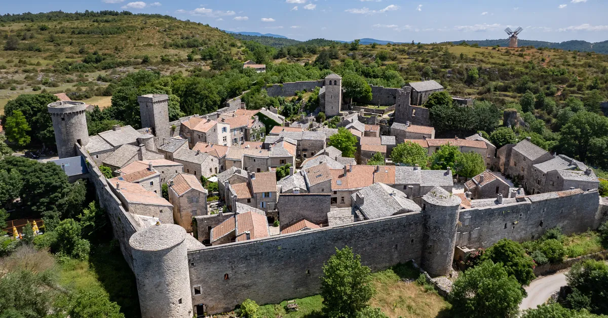 La Couvertoirade Templar village in Aveyron